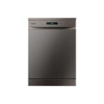 Hisense HS622E90X 13 Plate Free Standing Dishwasher, Silver