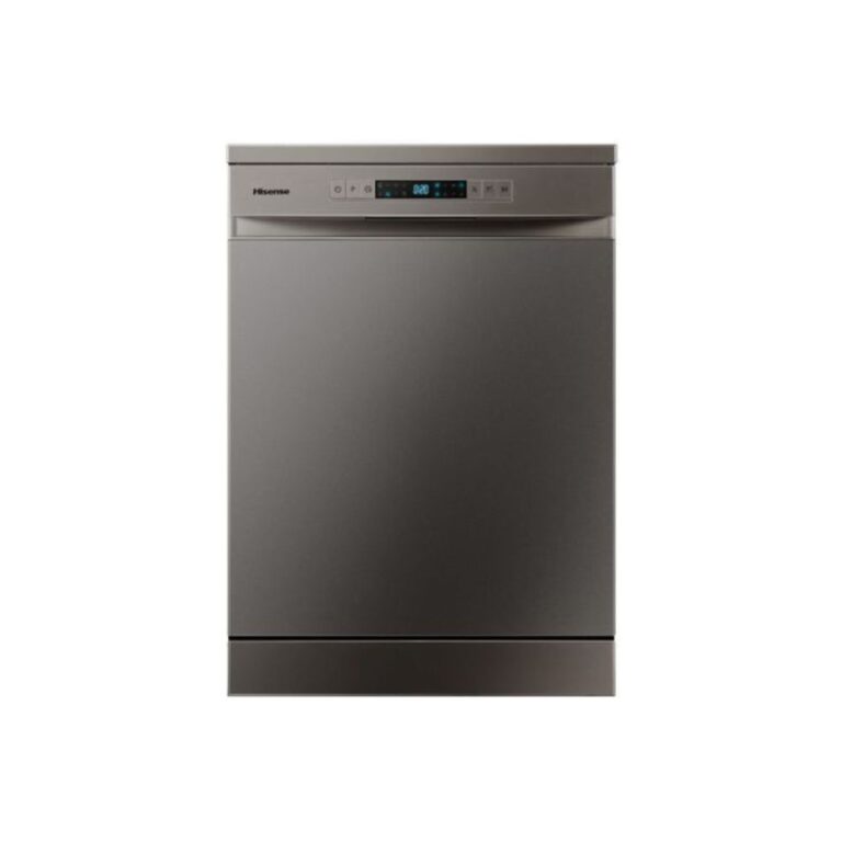 Hisense HS622E90X 13 Plate Free Standing Dishwasher, Silver